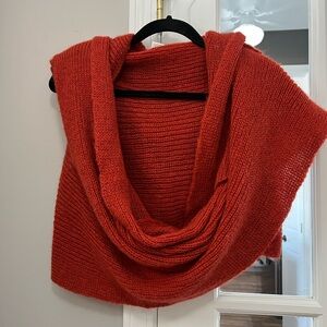 Liviana Conti hooded mohair blend wrap